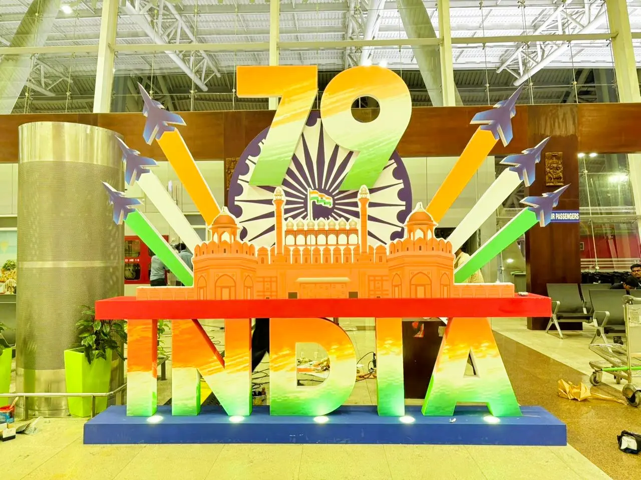 Independence Day Celebration at Chennai Airport