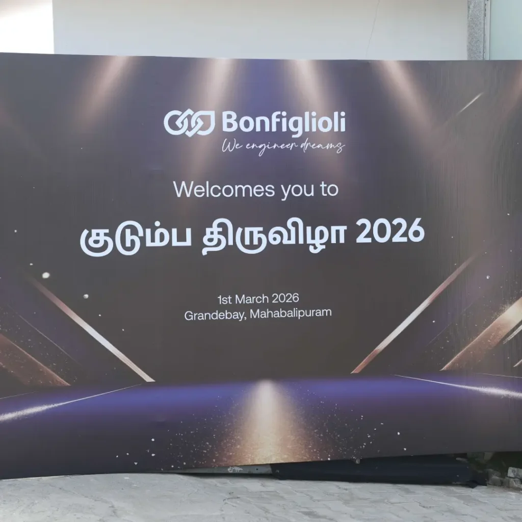 Bonfiglioli Family Day Event 2026 - Welcome banner