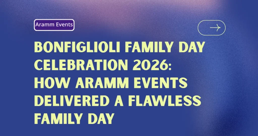 family day event organizers in Chennai - Bonfiglioli Familyday Event 2026
