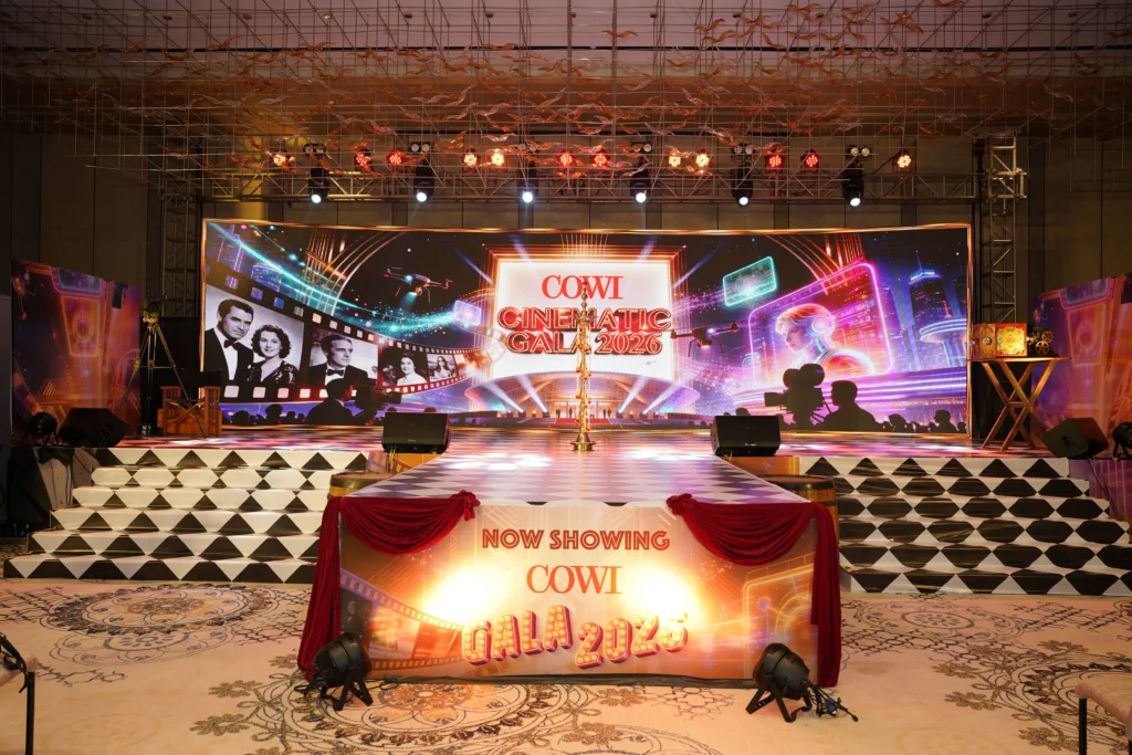 COWI Gala Dinner corporate gala dinner event management Chennai by Aramm Events