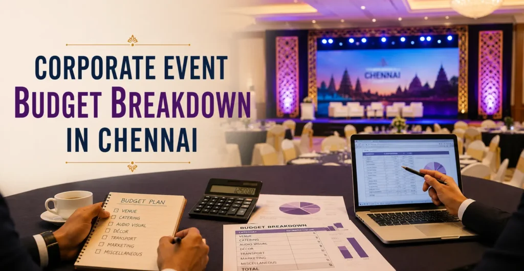 Corporate Event Budget Breakdown in Chennai