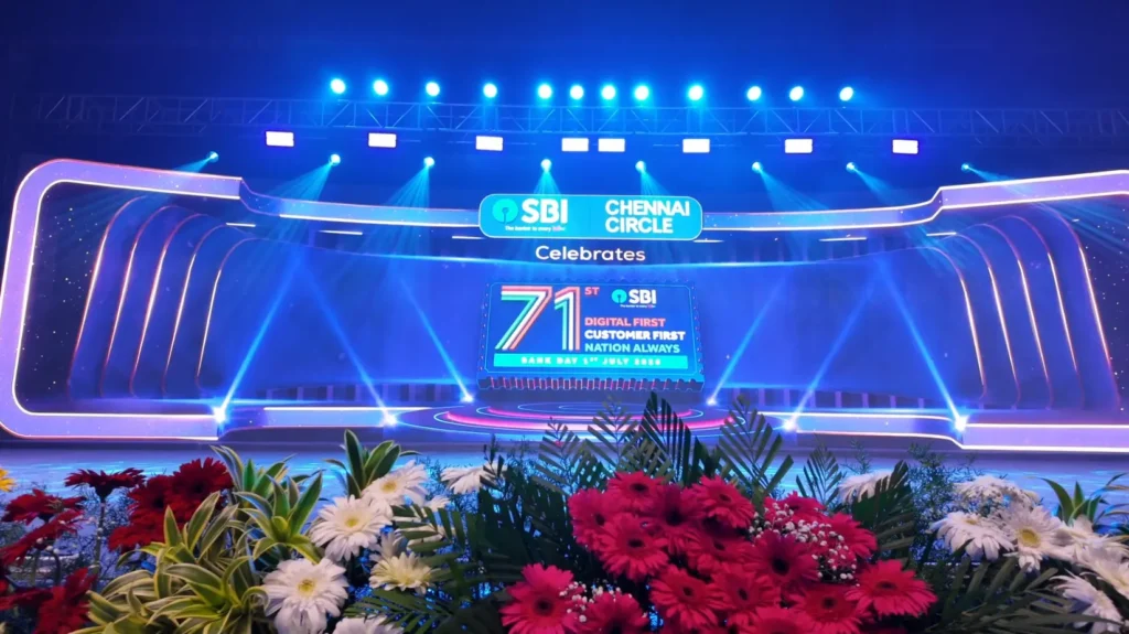 SBI Bank Day celebration event management
